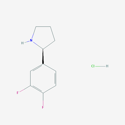 Picture of (S)-2-(3,4-Difluorophenyl)pyrrolidine hydrochloride