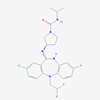 Picture of (S)-3-((2-Chloro-5-(2,2-difluoroethyl)-8-fluoro-5H-dibenzo[b,e][1,4]diazepin-11-yl)amino)-N-isopropylpyrrolidine-1-carboxamide