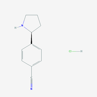 Picture of (S)-4-(Pyrrolidin-2-yl)benzonitrile hydrochloride