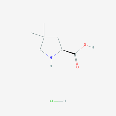 Picture of (S)-4,4-Dimethylpyrrolidine-2-carboxylic acid hydrochloride