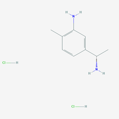 Picture of (S)-5-(1-Aminoethyl)-2-methylaniline dihydrochloride