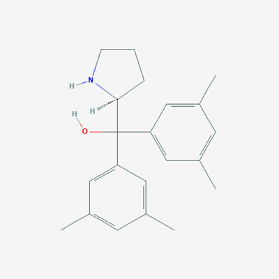 Picture of (S)-Bis(3,5-dimethylphenyl)(pyrrolidin-2-yl)methanol