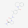 Picture of (S)-N2,N2-Dimethyl-N1-(2-methyl-4-(2,3,4,5-tetrahydro-1H-benzo[b]azepine-1-carbonyl)benzyl)pyrrolidine-1,2-dicarboxamide