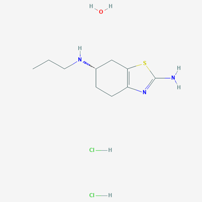 Picture of (S)-N6-Propyl-4,5,6,7-tetrahydrobenzo[d]thiazole-2,6-diamine dihydrochloride hydrate