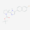 Picture of (S)-tert-Butyl 2-(5-(6-bromonaphthalen-2-yl)-1H-imidazol-2-yl)pyrrolidine-1-carboxylate