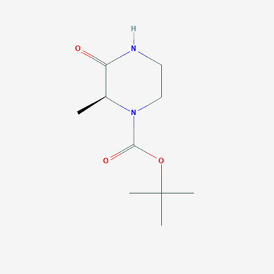 Picture of (S)-tert-Butyl 2-methyl-3-oxopiperazine-1-carboxylate