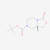 Picture of (S)-tert-Butyl 3-oxotetrahydro-1H-oxazolo[3,4-a]pyrazine-7(3H)-carboxylate