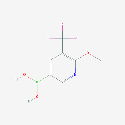 Picture of [6-Methoxy-5-(trifluoromethyl)pyridin-3-yl]boronic acid