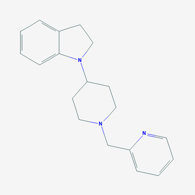Picture of 1-(1-(Pyridin-2-ylmethyl)piperidin-4-yl)indoline