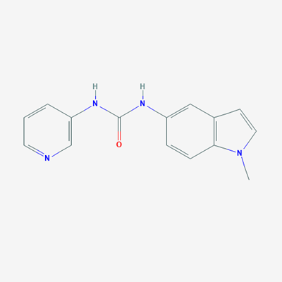 Picture of 1-(1-Methyl-1H-indol-5-yl)-3-(pyridin-3-yl)urea