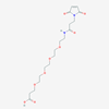 Picture of 1-(2,5-Dioxo-2,5-dihydro-1H-pyrrol-1-yl)-3-oxo-7,10,13,16-tetraoxa-4-azanonadecan-19-oic acid