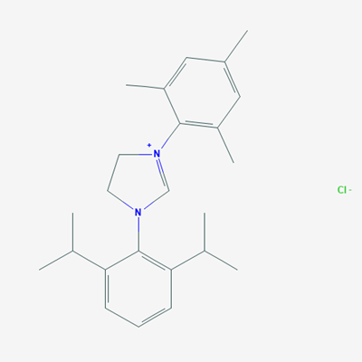 Picture of 1-(2,6-Diisopropylphenyl)-3-mesityl-4,5-dihydro-1H-imidazol-3-ium chloride