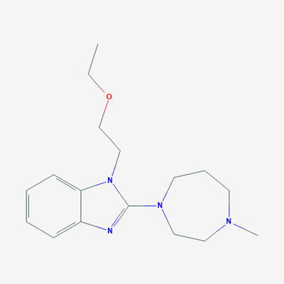 Picture of 1-(2-Ethoxyethyl)-2-(4-methyl-1,4-diazepan-1-yl)-1H-benzo[d]imidazole