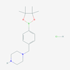 Picture of 1-(4-(4,4,5,5-Tetramethyl-1,3,2-dioxaborolan-2-yl)benzyl)piperazine hydrochloride