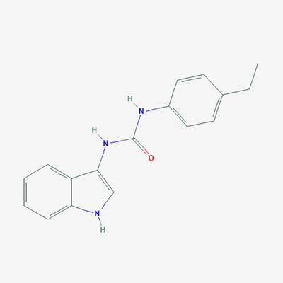 Picture of 1-(4-Ethylphenyl)-3-(1H-indol-3-yl)urea