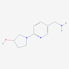 Picture of 1-(5-(Aminomethyl)pyridin-2-yl)pyrrolidin-3-ol