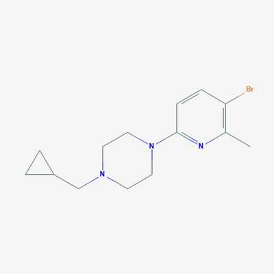 Picture of 1-(5-Bromo-6-methylpyridin-2-yl)-4-(cyclopropylmethyl)piperazine