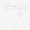 Picture of 1-(Bis(4-fluorophenyl)methyl)-4-(2,3,4-trimethoxybenzyl)piperazine dihydrochloride