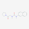 Picture of 1-(Naphthalen-2-yl)-3-(2-oxo-2-(pyrrolidin-1-yl)ethyl)urea
