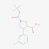 Picture of 1-(tert-Butoxycarbonyl)-4-(3-chlorophenyl)pyrrolidine-3-carboxylic acid
