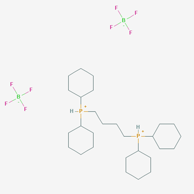 Picture of 1,4-Bis(dicyclohexylphosphonium)butane Bis(tetrafluoroborate)