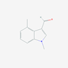 Picture of 1,4-Dimethyl-1H-indole-3-carbaldehyde