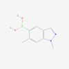 Picture of 1,6-Dimethyl-1h-indazole-5-boronic acid