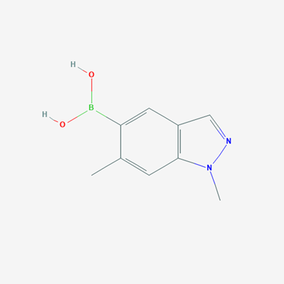 Picture of 1,6-Dimethyl-1h-indazole-5-boronic acid