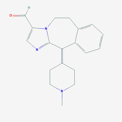 Picture of 11-(1-Methylpiperidin-4-ylidene)-6,11-dihydro-5H-benzo[d]imidazo[1,2-a]azepine-3-carbaldehyde