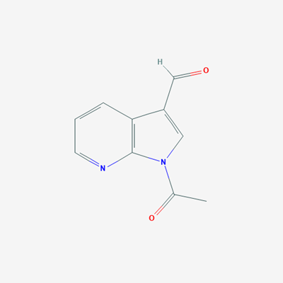 Picture of 1-Acetyl-1H-pyrrolo[2,3-b]pyridine-3-carbaldehyde