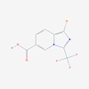 Picture of 1-Bromo-3-(trifluoromethyl)imidazo[1,5-a]pyridine-6-carboxylic acid