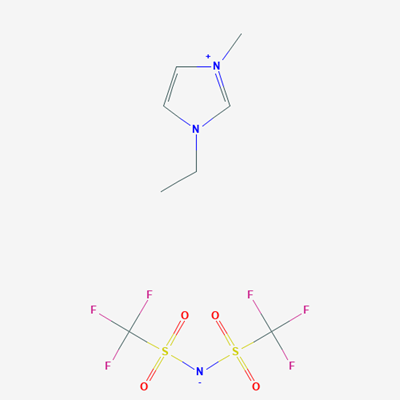 Picture of 1-ethyl-3-methylimidazolium bis((trifluoromethyl)sulfonyl)imide