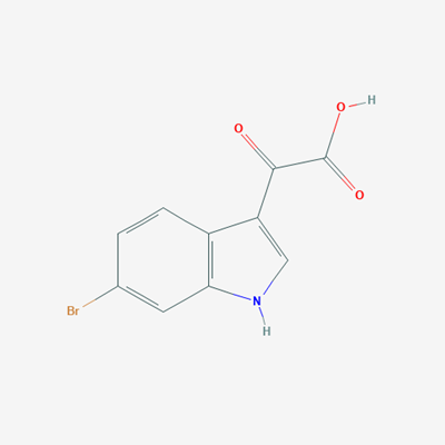 Picture of 1H-Indole-3-acetic acid, 6-bromo-alpha-oxo-