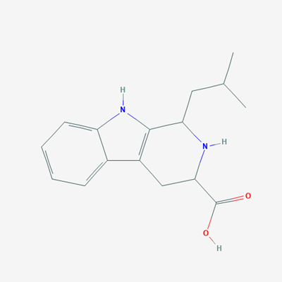 Picture of 1-Isobutyl-2,3,4,9-tetrahydro-1H-pyrido[3,4-b]indole-3-carboxylic acid