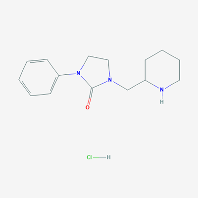 Picture of 1-Phenyl-3-(piperidin-2-ylmethyl)imidazolidin-2-one hydrochloride
