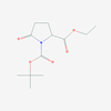 Picture of 1-tert-Butyl 2-ethyl 5-oxopyrrolidine-1,2-dicarboxylate