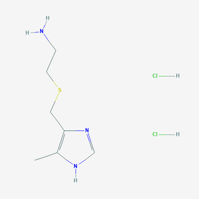 Picture of 2-(((4-Methyl-1H-imidazol-5-yl)methyl)thio)ethanamine dihydrochloride