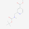 Picture of 2-(((tert-Butoxycarbonyl)amino)methyl)isonicotinic acid