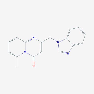 Picture of 2-((1H-Benzo[d]imidazol-1-yl)methyl)-6-methyl-4H-pyrido[1,2-a]pyrimidin-4-one