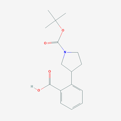 Picture of 2-(1-(tert-butoxycarbonyl)pyrrolidin-3-yl)benzoic acid