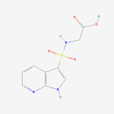 Picture of 2-(1H-Pyrrolo[2,3-b]pyridine-3-sulfonamido)acetic acid