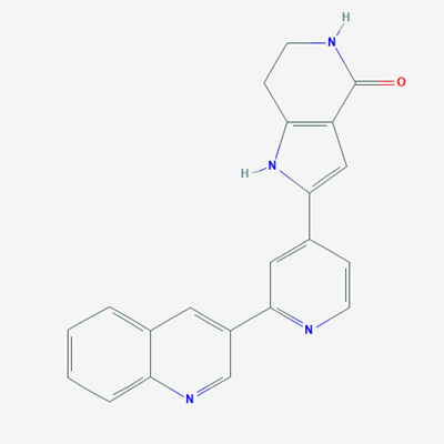 Picture of 2-(2-(Quinolin-3-yl)pyridin-4-yl)-6,7-dihydro-1H-pyrrolo[3,2-c]pyridin-4(5H)-one