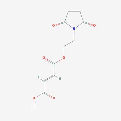 Picture of 2-(2,5-Dioxopyrrolidin-1-yl)ethyl methyl fumarate