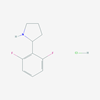 Picture of 2-(2,6-Difluorophenyl)pyrrolidine hydrochloride