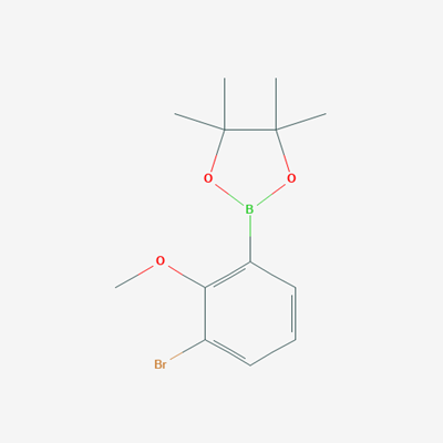 Picture of 2-(3-Bromo-2-methoxyphenyl)-4,4,5,5-tetramethyl-1,3,2-dioxaborolane