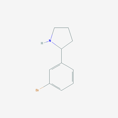 Picture of 2-(3-Bromophenyl)pyrrolidine