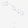 Picture of 2-(4-(2-((1H-Benzo[d]imidazol-2-yl)thio)ethyl)piperazin-1-yl)-N-(6-methyl-2,4-bis(methylthio)pyridin-3-yl)acetamide dihydrochloride