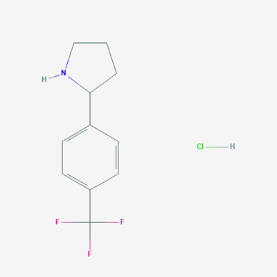 Picture of 2-(4-(Trifluoromethyl)phenyl)pyrrolidine hydrochloride