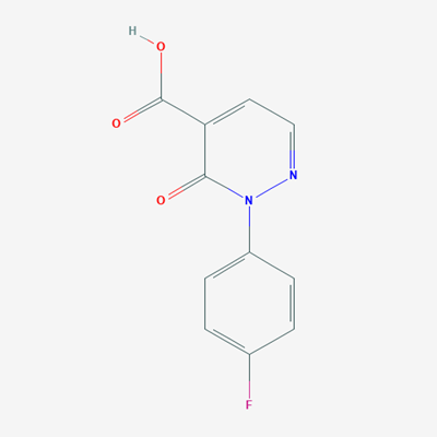 Picture of 2-(4-Fluorophenyl)-3-oxo-2,3-dihydropyridazine-4-carboxylic acid