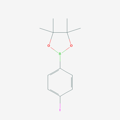 Picture of 2-(4-Iodophenyl)-4,4,5,5-tetramethyl-1,3,2-dioxaborolane